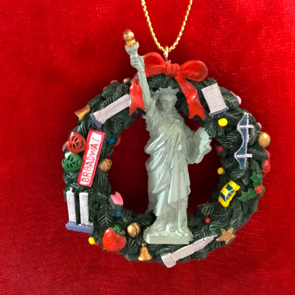Statue of Liberty Christmas ornament